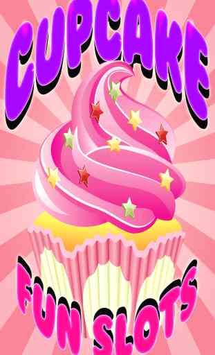 Cupcake Fun Slots - Family Slot Machine Free iPhone/iPad Edition 1