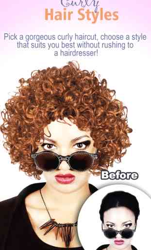 Curly Hair Styles Trendy New Look for Girls Booth 1