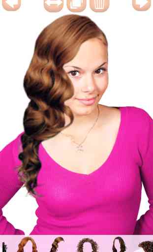Curly Hair Styles Trendy New Look for Girls Booth 3