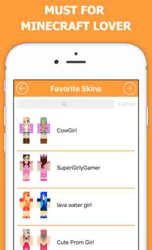Custom Skins for Minecraft - Girl, Boy, Animal and Funny Skin 3