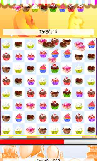 Cwazy Cupcakes - Match 3 Game 3