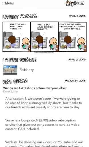 Cyanide and Happiness Lite : Daily web comics, news, and videos 1