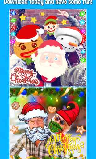 Dabbing Santa Photo Editor with Christmas Stickers 4