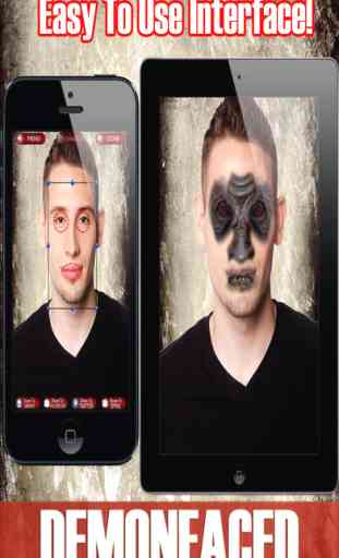 DemonFaced - Scary Ghost Photo Horror FX Editor 4