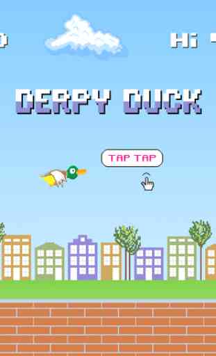 Derpy Duck - Flappy Fun 4