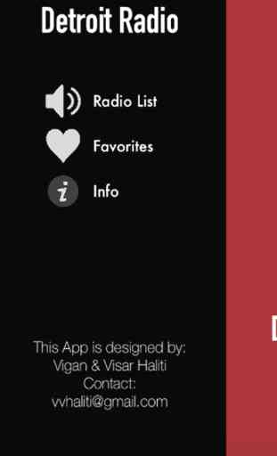Detroit Radios - Top Stations Music Player FM / AM 2