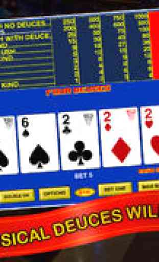 Deuces Wild - Video Poker 2