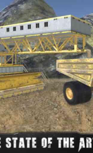 Diamond Mine excavator 3D : Construction Quarry Haul Truck Driver 4