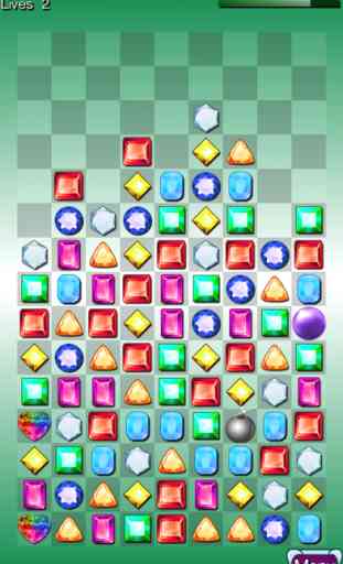 Diamond Stacks Mania : match 3 jewel gems puzzle! 1