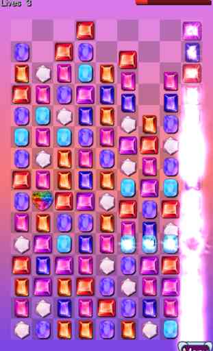 Diamond Stacks Mania : match 3 jewel gems puzzle! 2
