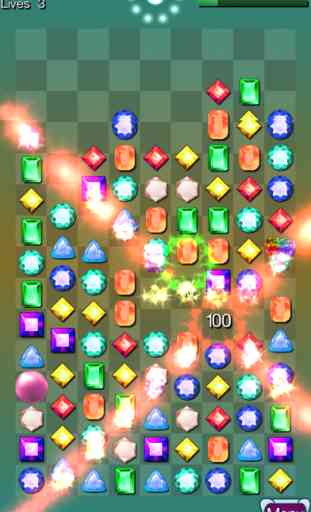 Diamond Stacks Mania : match 3 jewel gems puzzle! 4