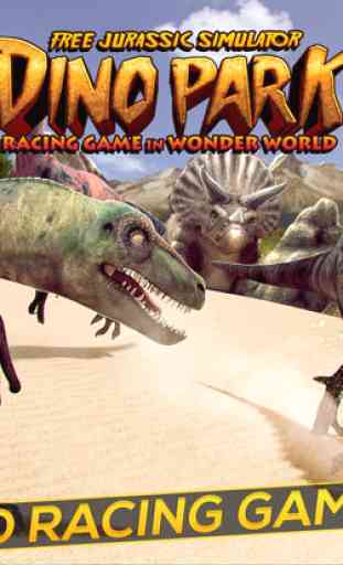 Dino Park: Free Jurassic Simulator in Wonder World 4