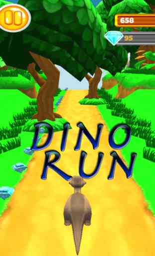 Dino-saur Island Jurassic Jungle Run-ning Voyage 4