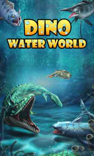 Dino Water World: Jurassic Dinosaur Fighting games 1