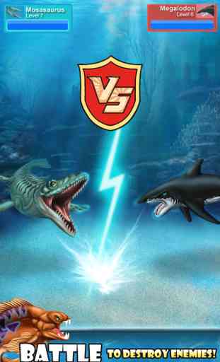 Dino Water World: Jurassic Dinosaur Fighting games 3