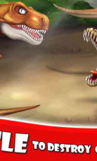 DINO ZOO - Jurassic Dinosaur world Fighting games 2
