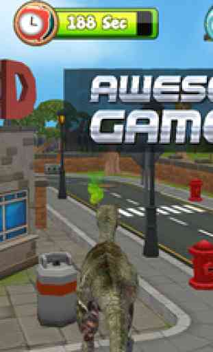 Dinosaur Simulator 3D: Free Jurassic Commando Game 3