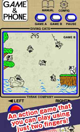 Diving Cats -Game & Phone- 2