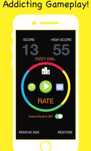 Dizzy Dial - Test Your Brain's Reflexes Game 3