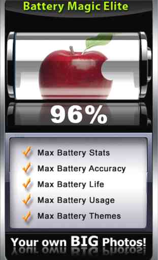 Battery : Battery Power Battery Charge Battery Life Battery Saver - The All in 1 Battery App Battery Magic Elite! 2