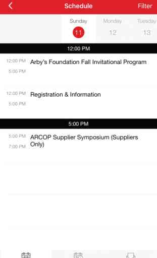 Arby's Events App 4