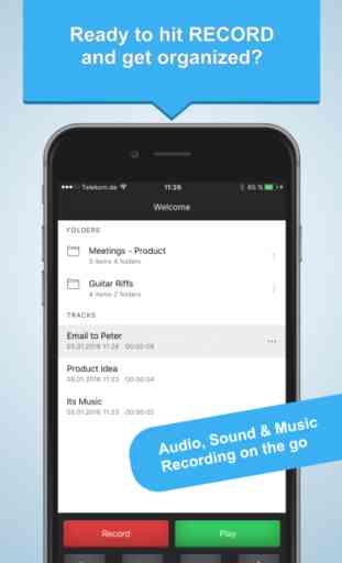 Audio Recorder - Sound, Voice & Music Recording Tool 1