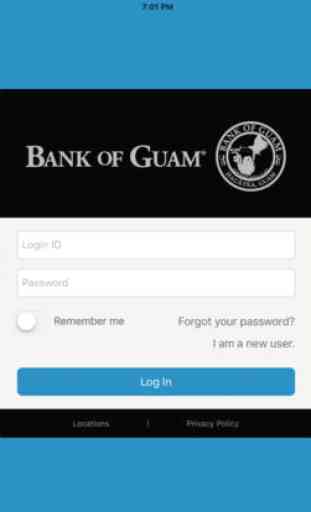 Bank of Guam® Mobile Banking 3
