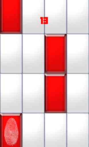 Don't touch white tiles - Red tile Edition piano speed and accuracy style 4