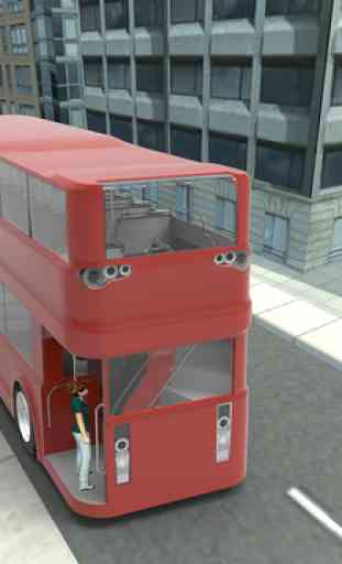 Double Decker Bus Simulator – real 3D driving and parking simulation game 4