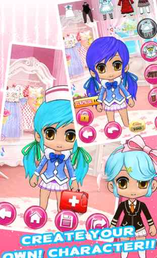 Dress Up Chibi Character Games For Teens Girls & Kids Free - kawaii style pretty creator princess and cute anime for girl 1