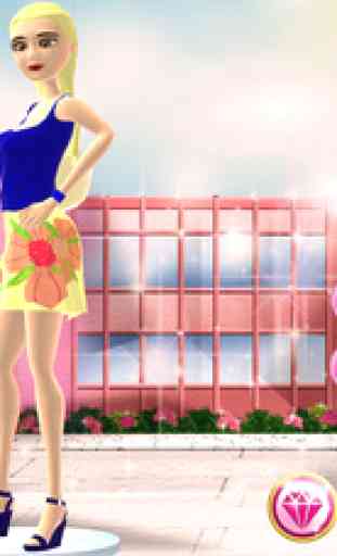 Dress Up Game for Teen Girls: Back to School! Fantasy High Fashion & Beauty Makeover 4