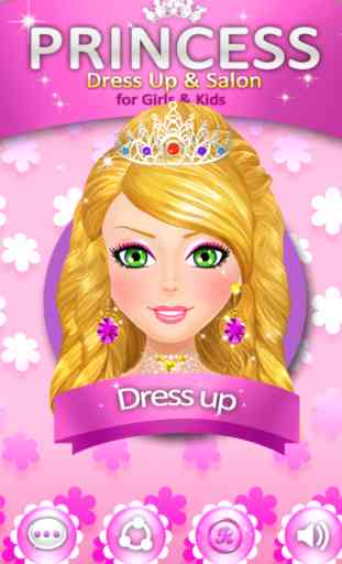 Dress Up Games for Girls & Kids - Free Girl Fashion with beauty wedding, princess, salon, makeover & spa 1