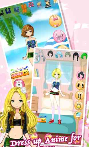 Dress Up Games For Teens Girls & Kids Free - the pretty princess and cute anime beauty salon makeover for girl 1