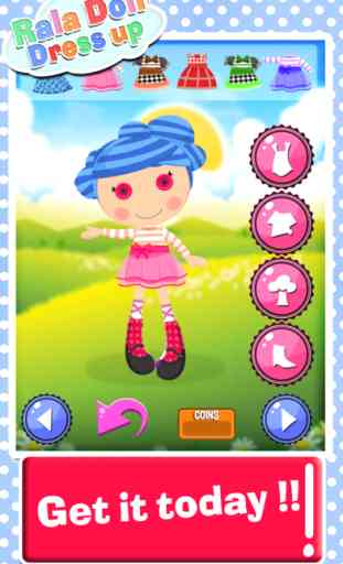 Dress-Up Rala LaLa-Loopsy Version : Cute girls doll.s mini dress anime make-up Games 2