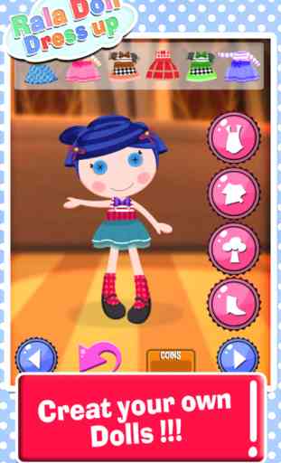 Dress-Up Rala LaLa-Loopsy Version : Cute girls doll.s mini dress anime make-up Games 4