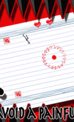 DUMB STICKMAN 3 Kill Him Dash (a gravity backflip doodle game) 1