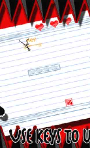 DUMB STICKMAN 3 Kill Him Dash (a gravity backflip doodle game) 3