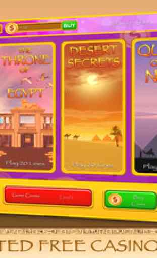 Egyptian Palace Casino Slots FREE - The Ancient Lucky Las Vegas Slot Machine Game 1