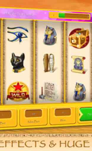 Egyptian Palace Casino Slots FREE - The Ancient Lucky Las Vegas Slot Machine Game 2