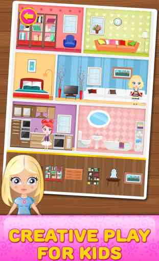 Doll House Decorating : Free Game for Children 1