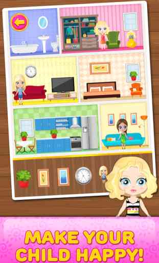 Doll House Decorating : Free Game for Children 4