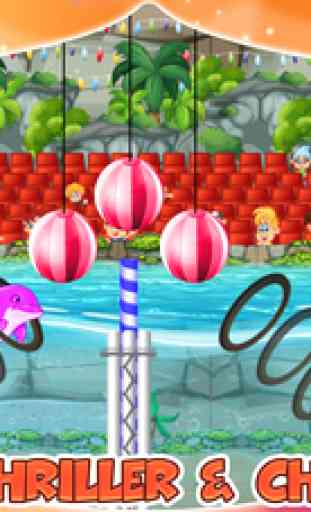 Dolphin Show for kids- Sea animal pool fun game 2