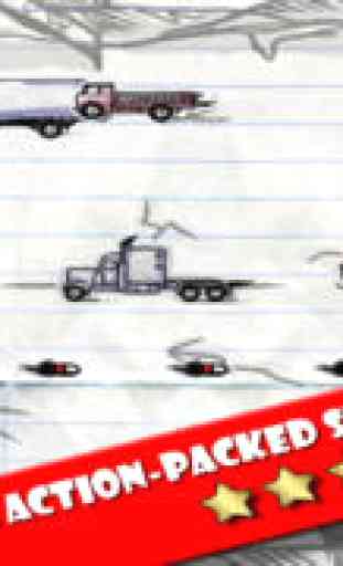 Doodle Army Sniper - Aircraft vs Truck Line Sketch Battle 1