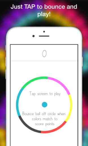Dot Bounce In Circle- Free Endless Color Game Mode 2