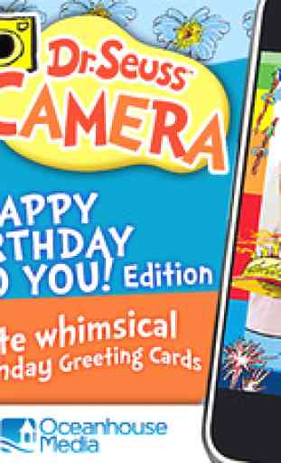Dr. Seuss Camera - Happy Birthday Edition 1