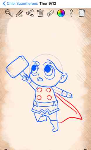Draw Tiny Superheroes 4