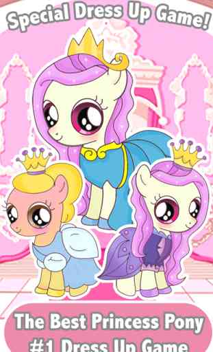Dress Up Princess Pony Girl 1