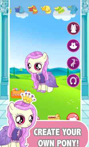 Dress Up Princess Pony Girl 2