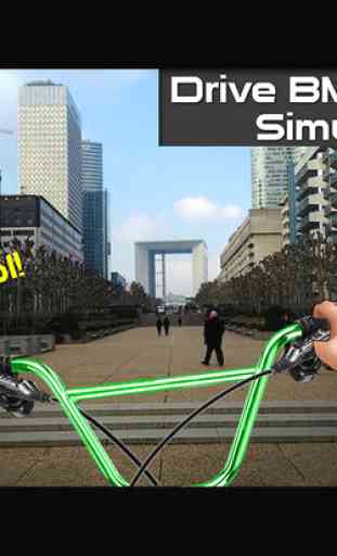 Drive BMX in City Simulator 4