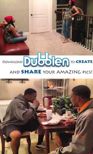 Dubblen+ - Split Pic Camera Lens / Clone / Double Image 2